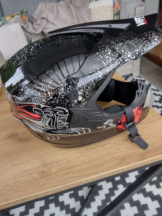 Kask fullface crosowy  xl