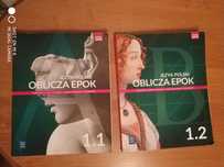 Podręczniki do języka polskiego klasa pierwsza 1.1 i 1.2 WSiP
