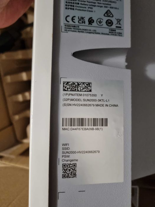 Inversor HUAWEI SUN2000 3KTL L1