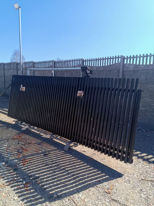 Bramy grzebieniowe palisadowe panelowe