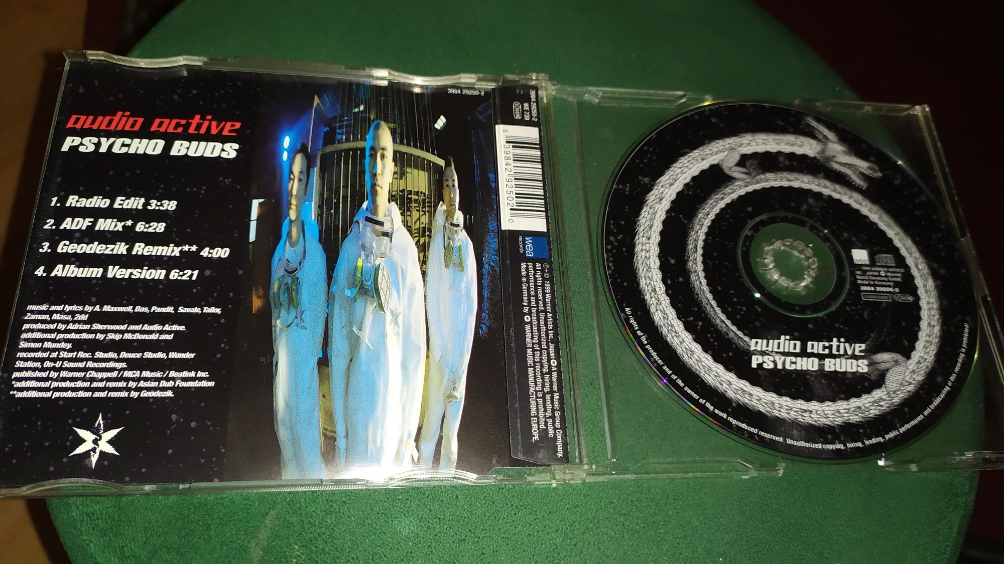 Audio Active - Psycho Buds CD breakbeat dub