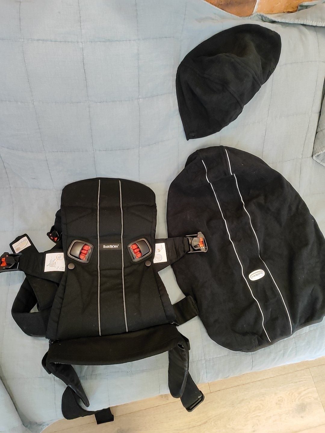 babybjorn baby carrier one + przykrycie