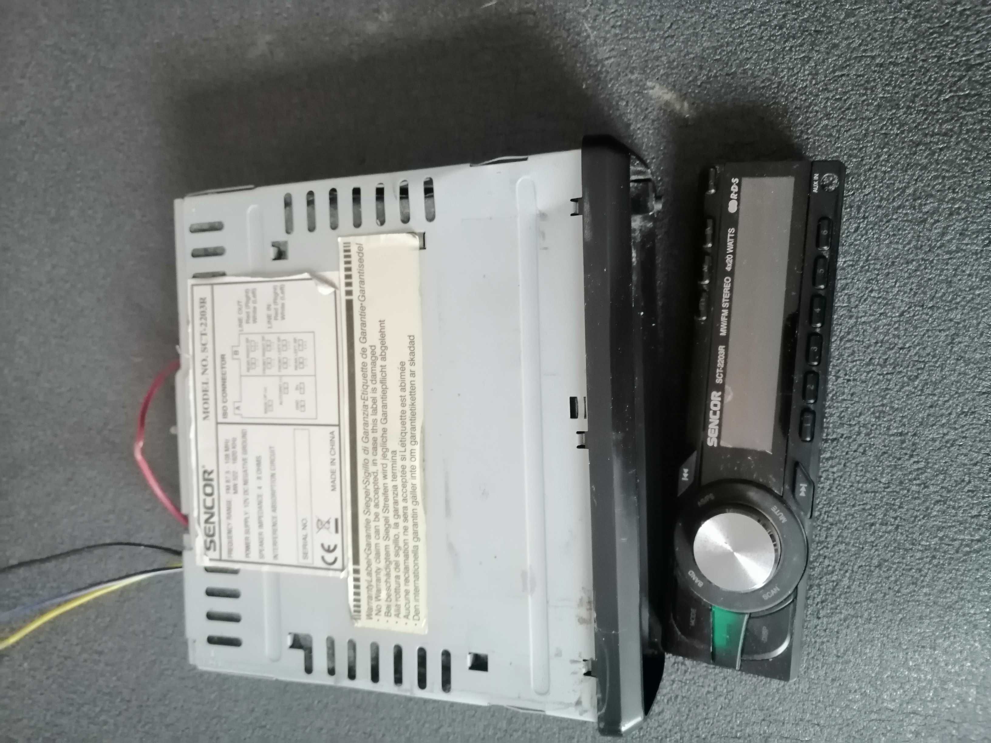 SENCOR Radio   SCT 2203R  , AM/FM RDS, 4 x 20 W, AUX in,