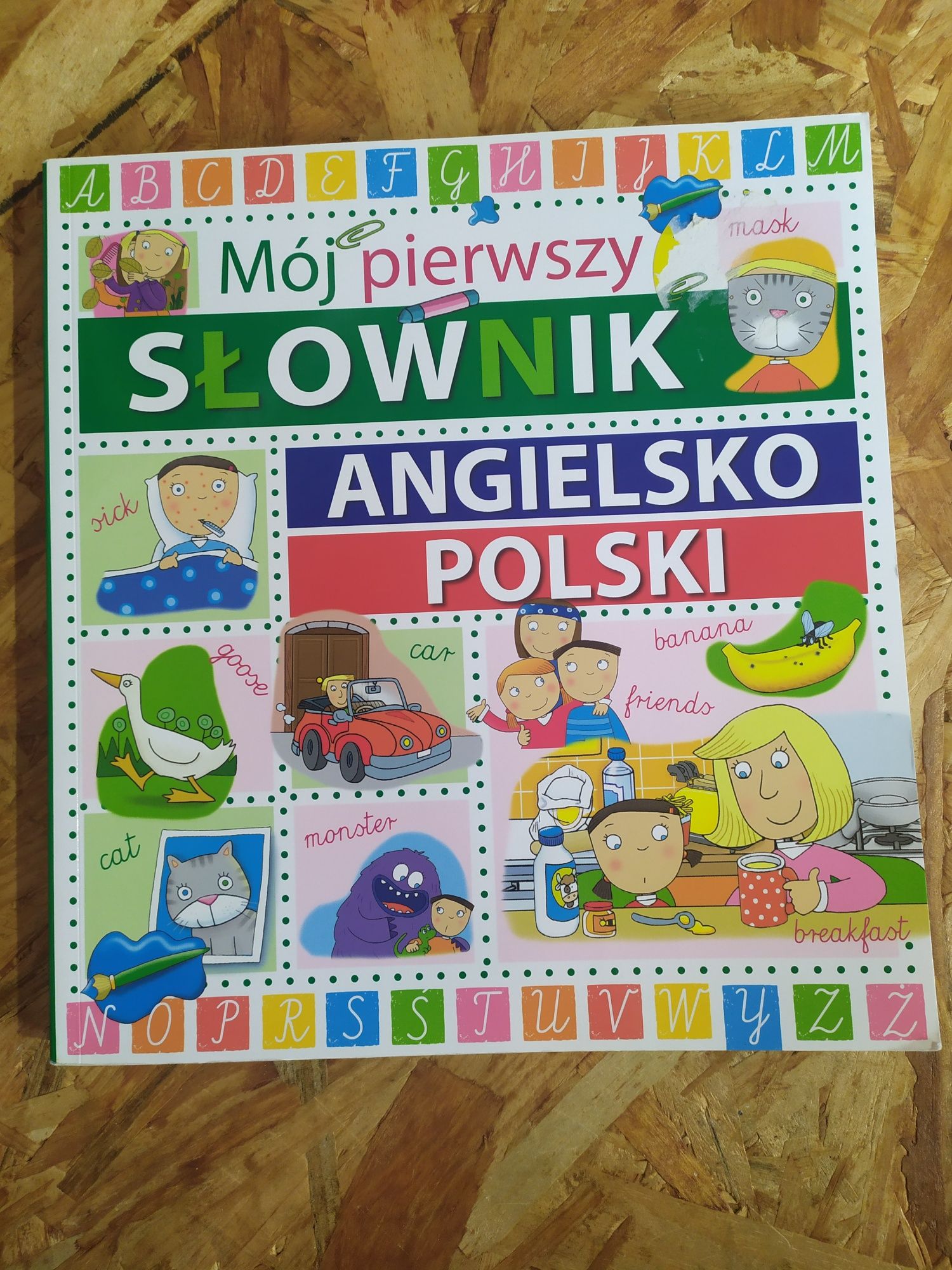 Mój pierwszy słownik angielsko-polski ilustrowany dla dzieci