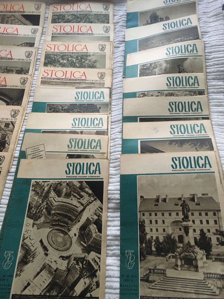 Stare gazety „Stolica” 1955r 27 numerów