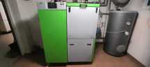 Piec SAS 23kW ECO  + Boiler 300L + Sterownik Pokojowy + 350kg węgla
