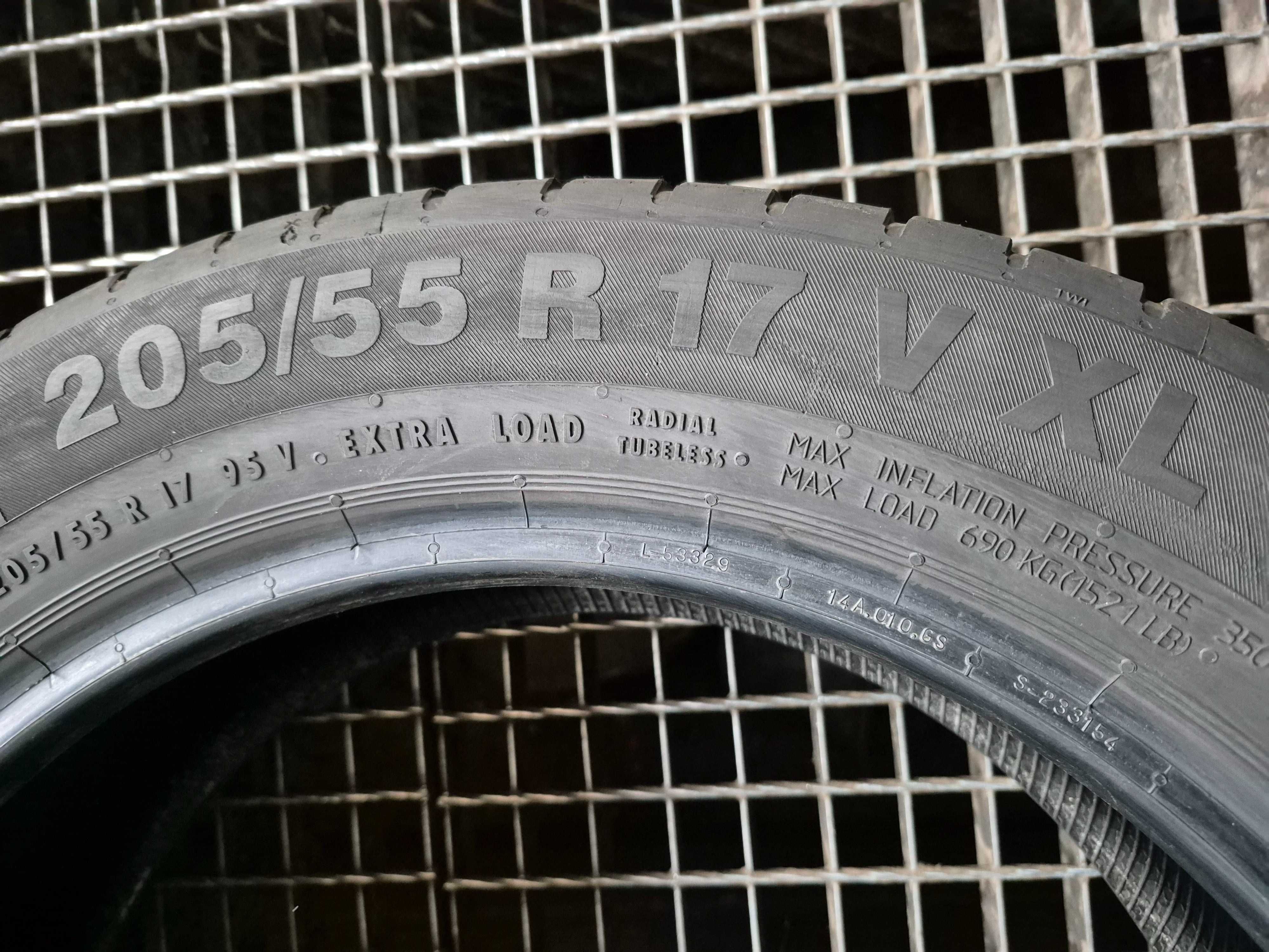 CONTINENTAL Conti Eco Contact 5    205/55R17    JAK NOWE