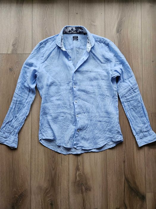 Koszula lniana Joop slim fit rozm. M (rozm. 40)