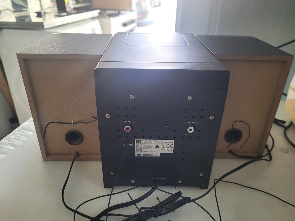 Музичний центр ОК. BLUETOOTH USB MP3