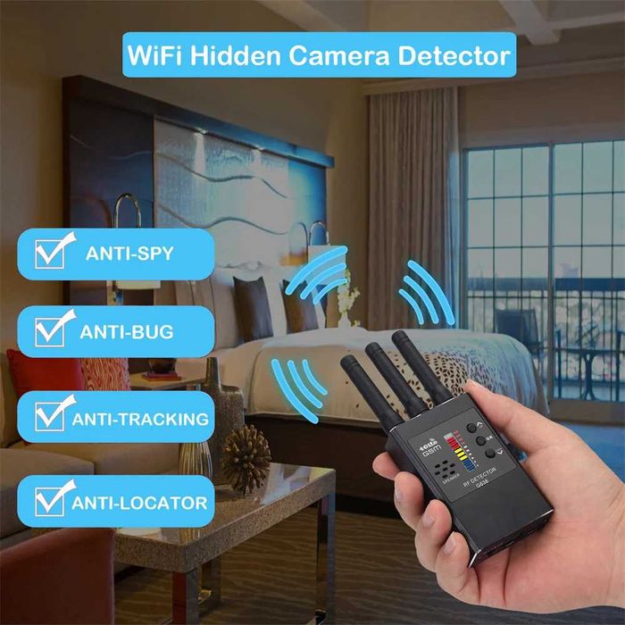 Прибор для поиска и обнаружения таких устройств как трекер, жучок и RF