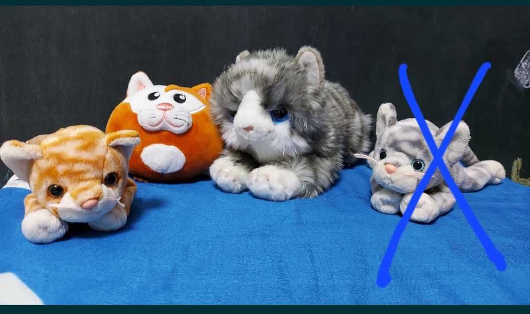 М'яка іграшка KEEL TOYS Сірий, Рижий, мягкая игрушка
Котик, кот