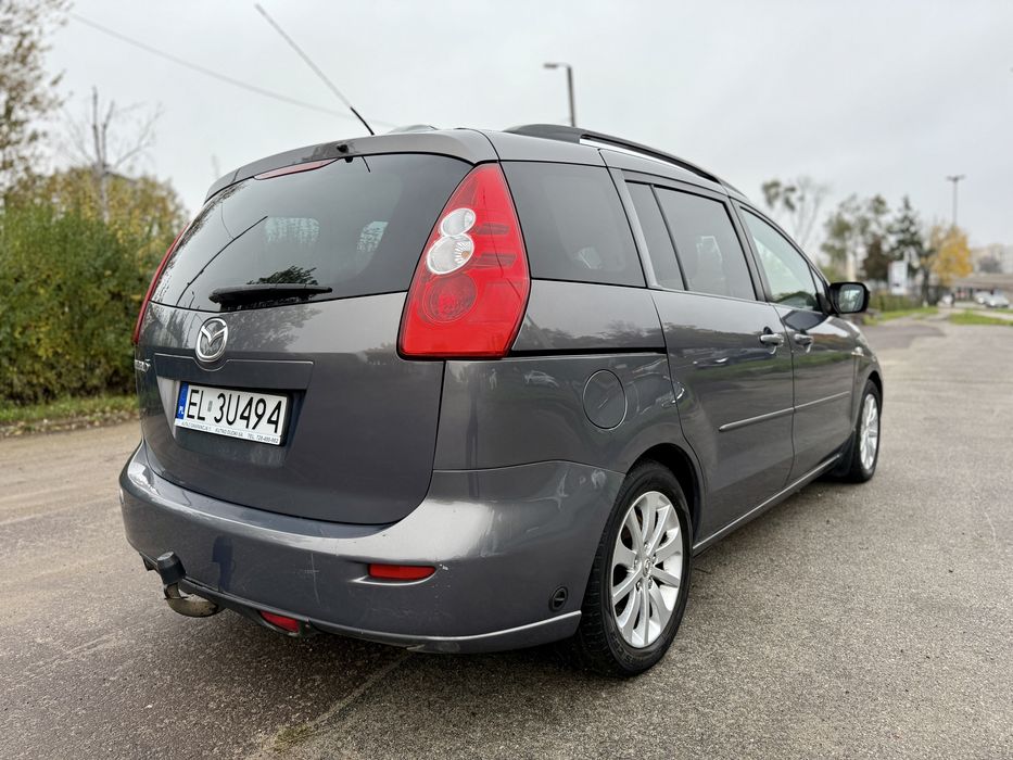 Mazda 5/2006r/2.0 LPG/klima/niski przebieg/bdb stan/7 osób