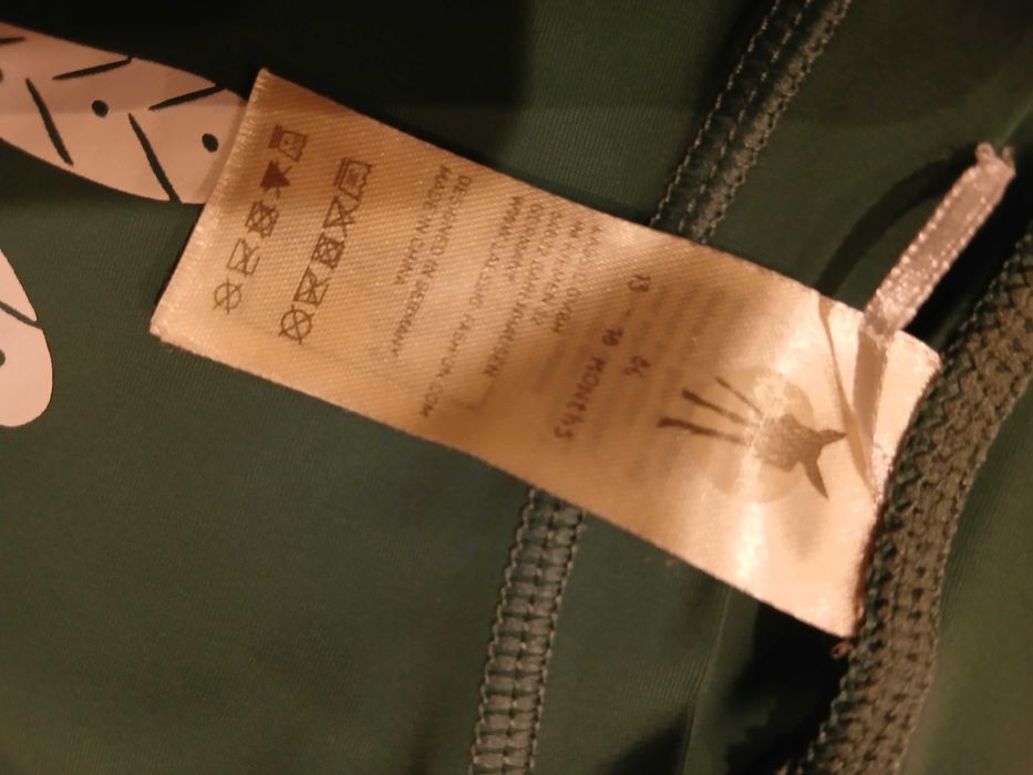 koszulka do pływania zielona 86 Boho Beach