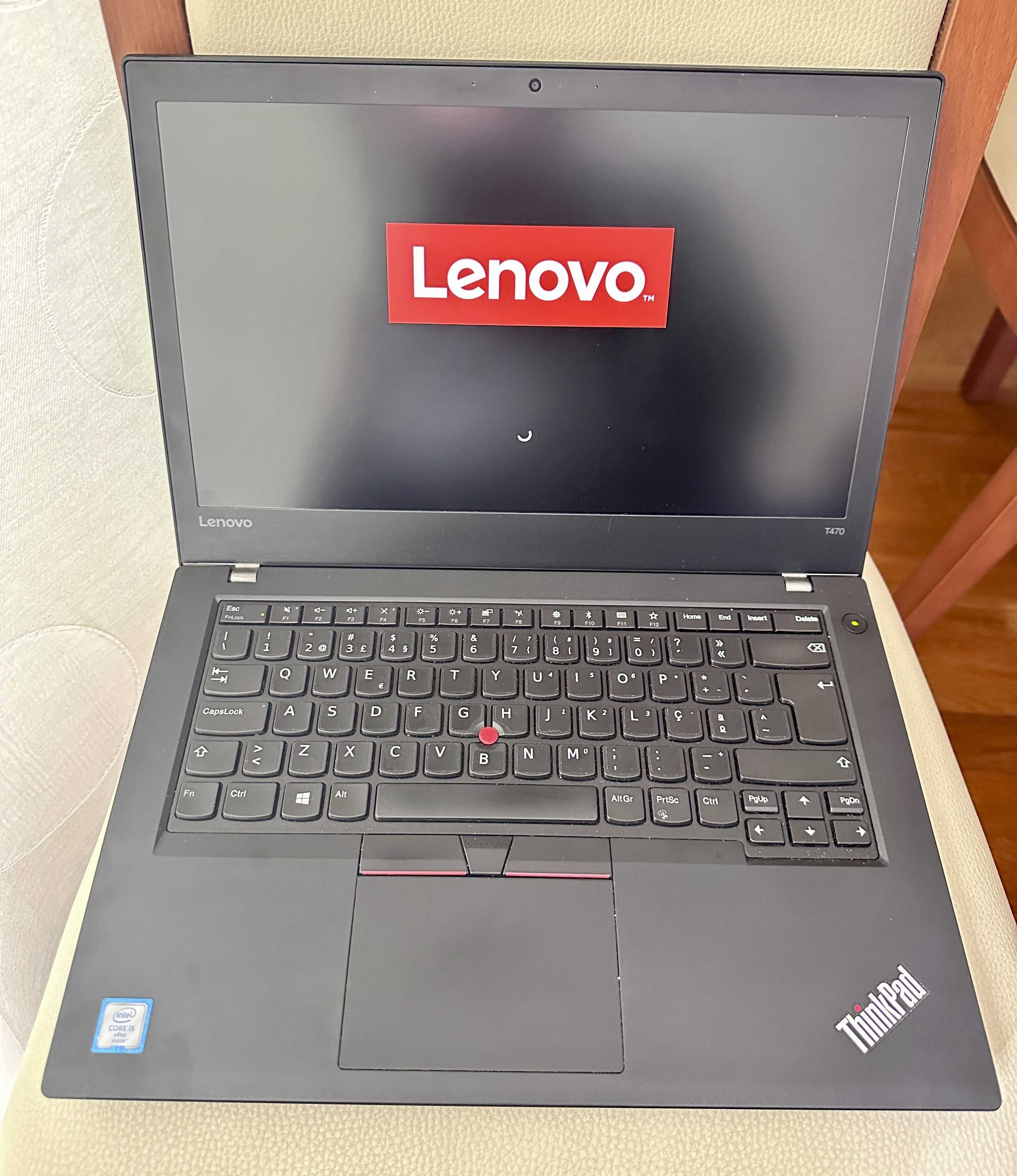 Lenovo ThinkPad T470 14"FulHD Touch/i5-6300/8G Ram/Ssd 256G/2 Baterias