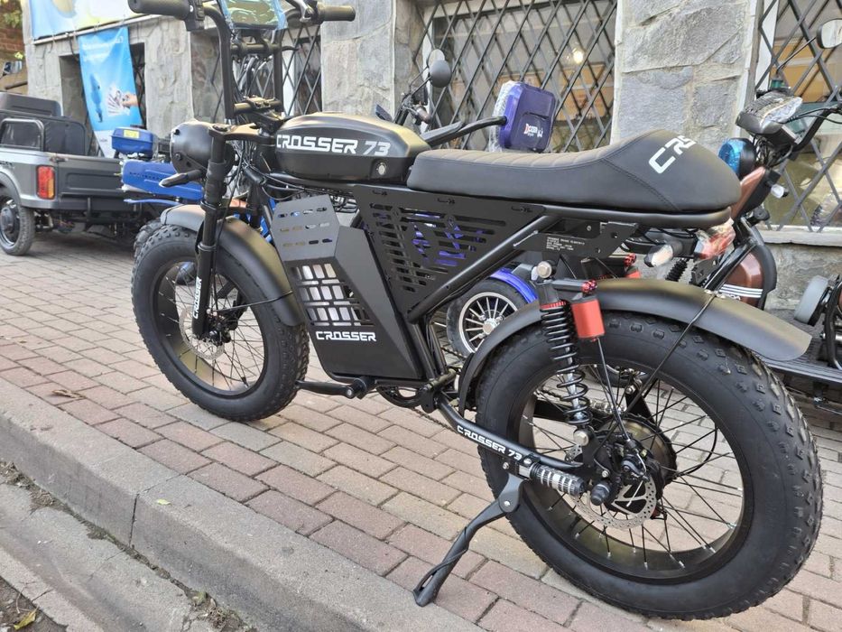 Електровелосипед- Crosser73 500W (FATBIKE)