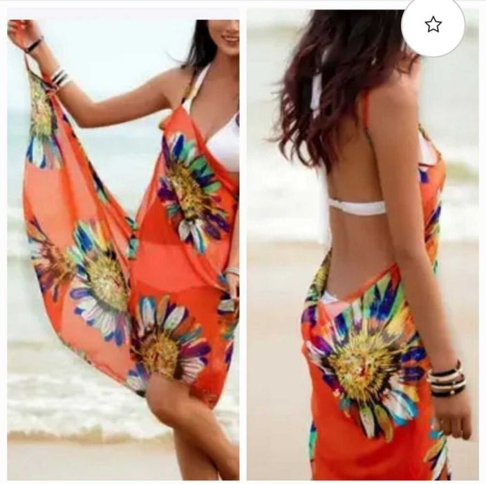 Парео на пляж,в бассейн и просто на огород