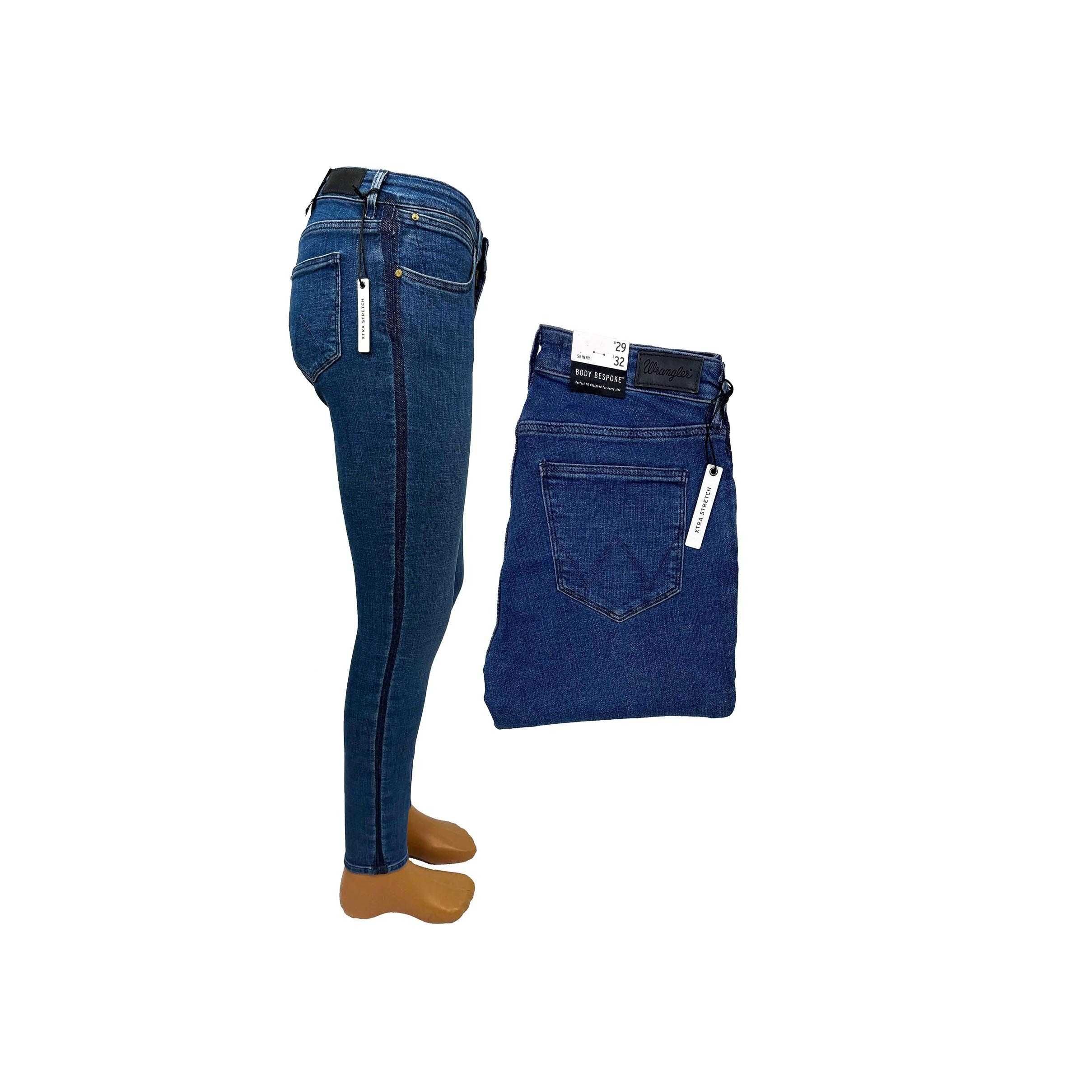 Spodnie damskie Wrangler Skinny Indigo Uniform W26 L32