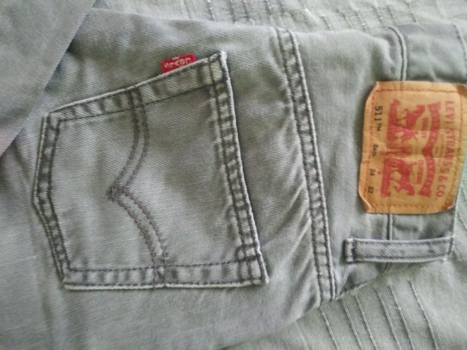 Jeansy dziecięce levi's 511 rozm.W24×L22