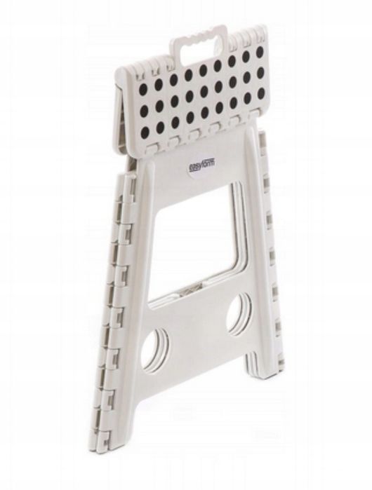 Nowy biały składany schodek stopień