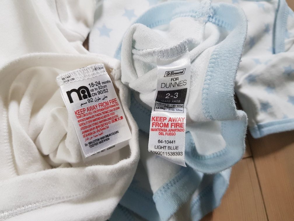 Mothercare zestaw body 92 na lato z krótkim rękawem w gwiazdki next