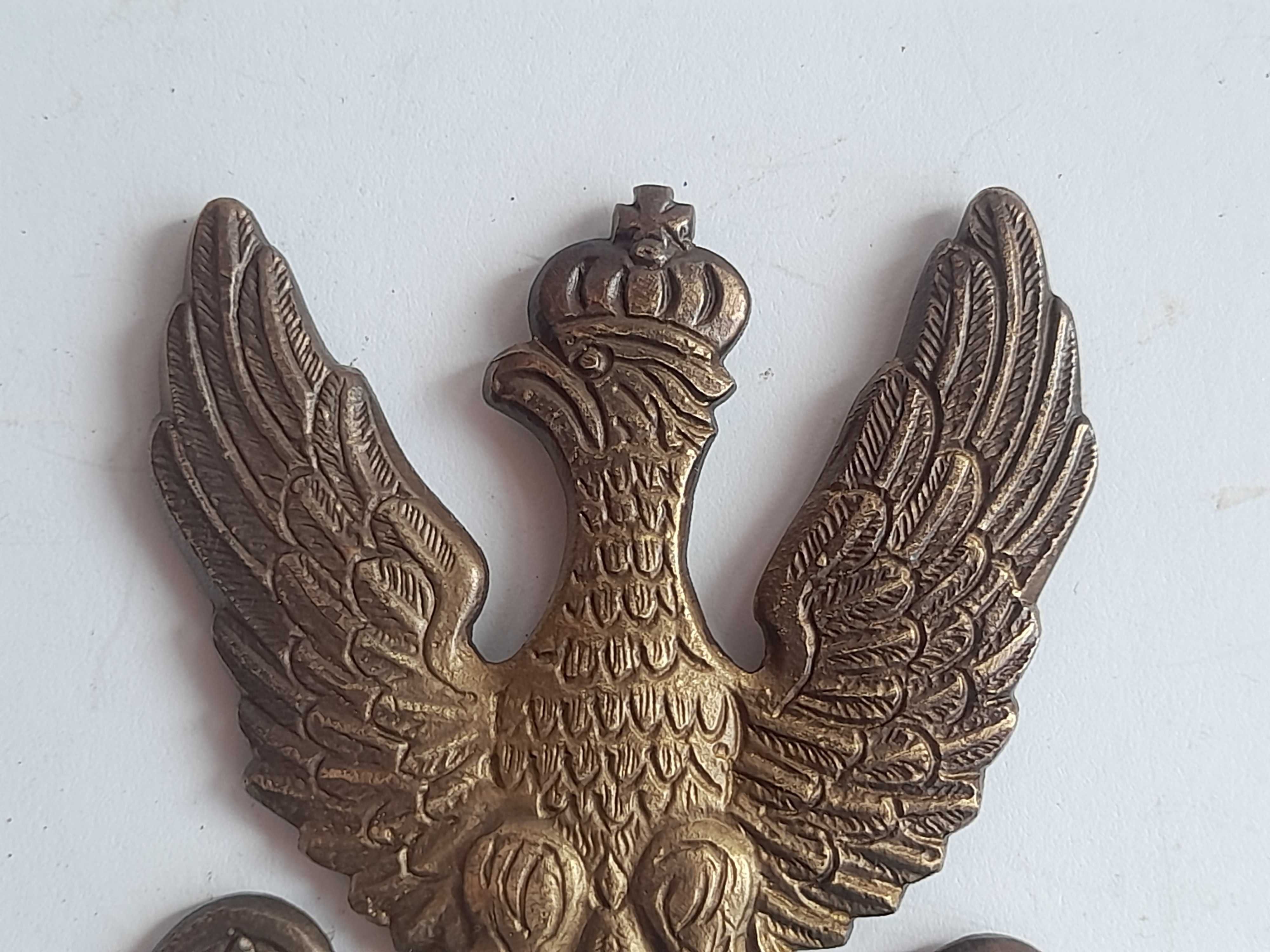 Orzeł Wojsko Polskie wzór przedwojenny (10 cm)