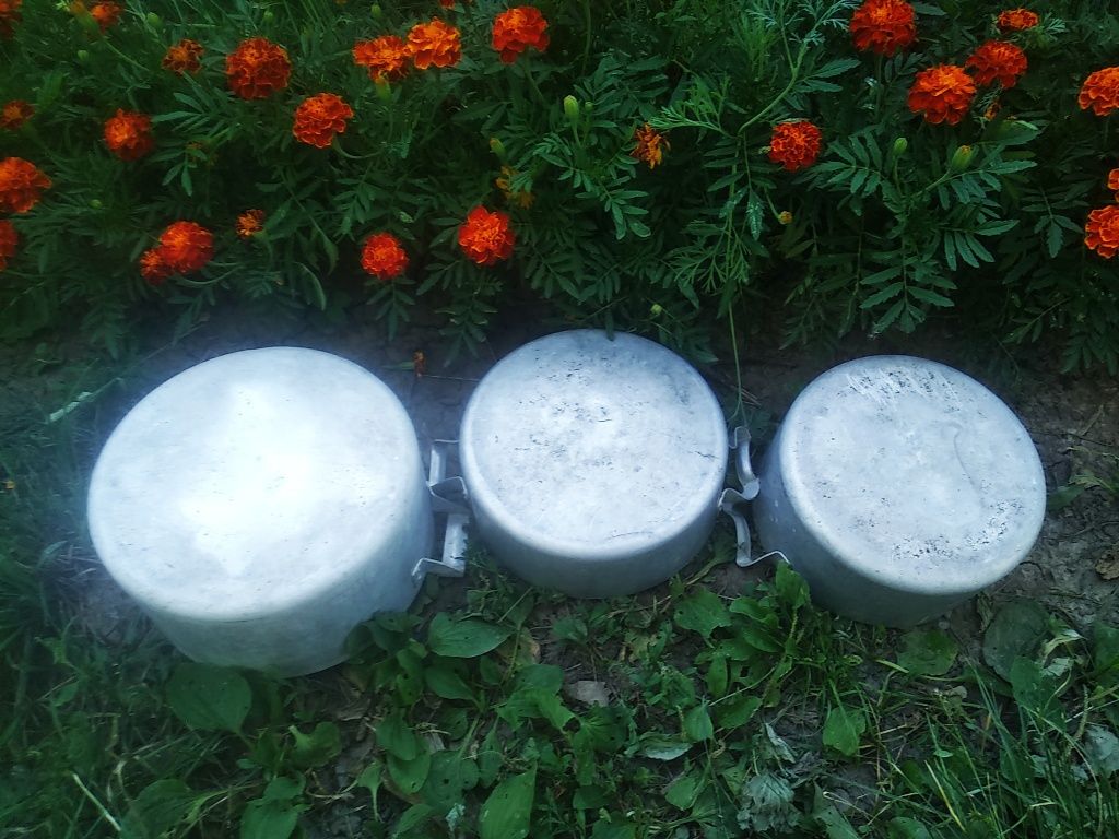 Кастрюли алюминиевые 3.5 л. . СССР.