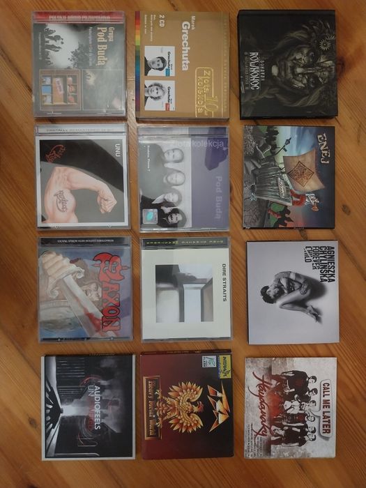 Zestaw płyt CD muzyka różne