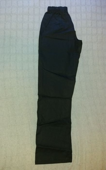 Calças preta unissexo cozinha