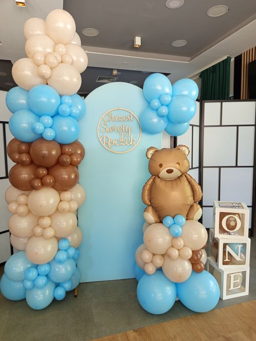 Dekoracje balonowe, ścianki, balony na hel - komunie, wesela, urodziny