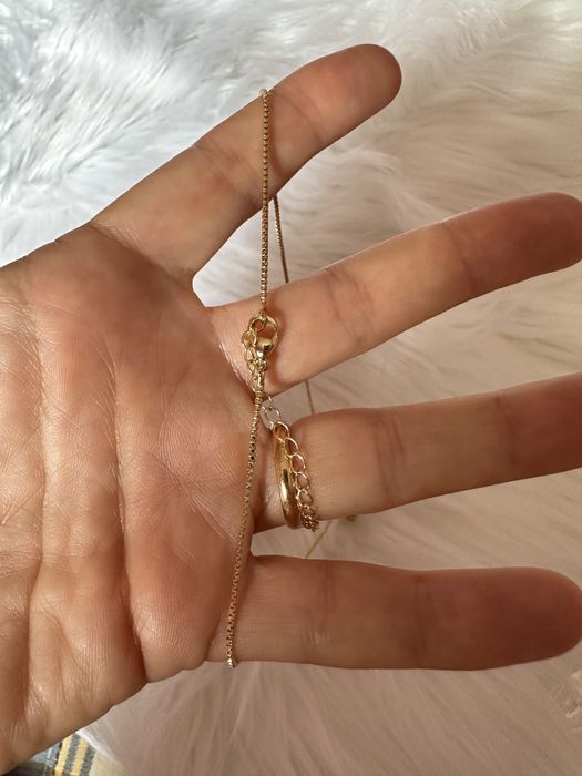 Fio / Colar dourado pendente M