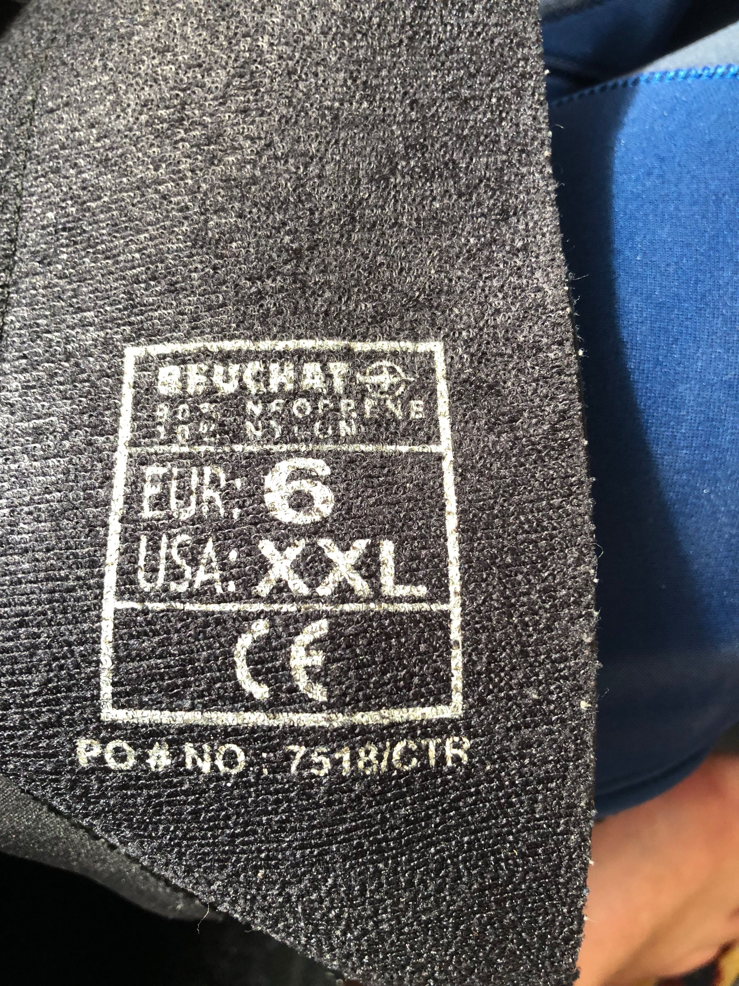 BEUCHAT-Pianka/Kombinezon neoprenowy  5 mm. XXL