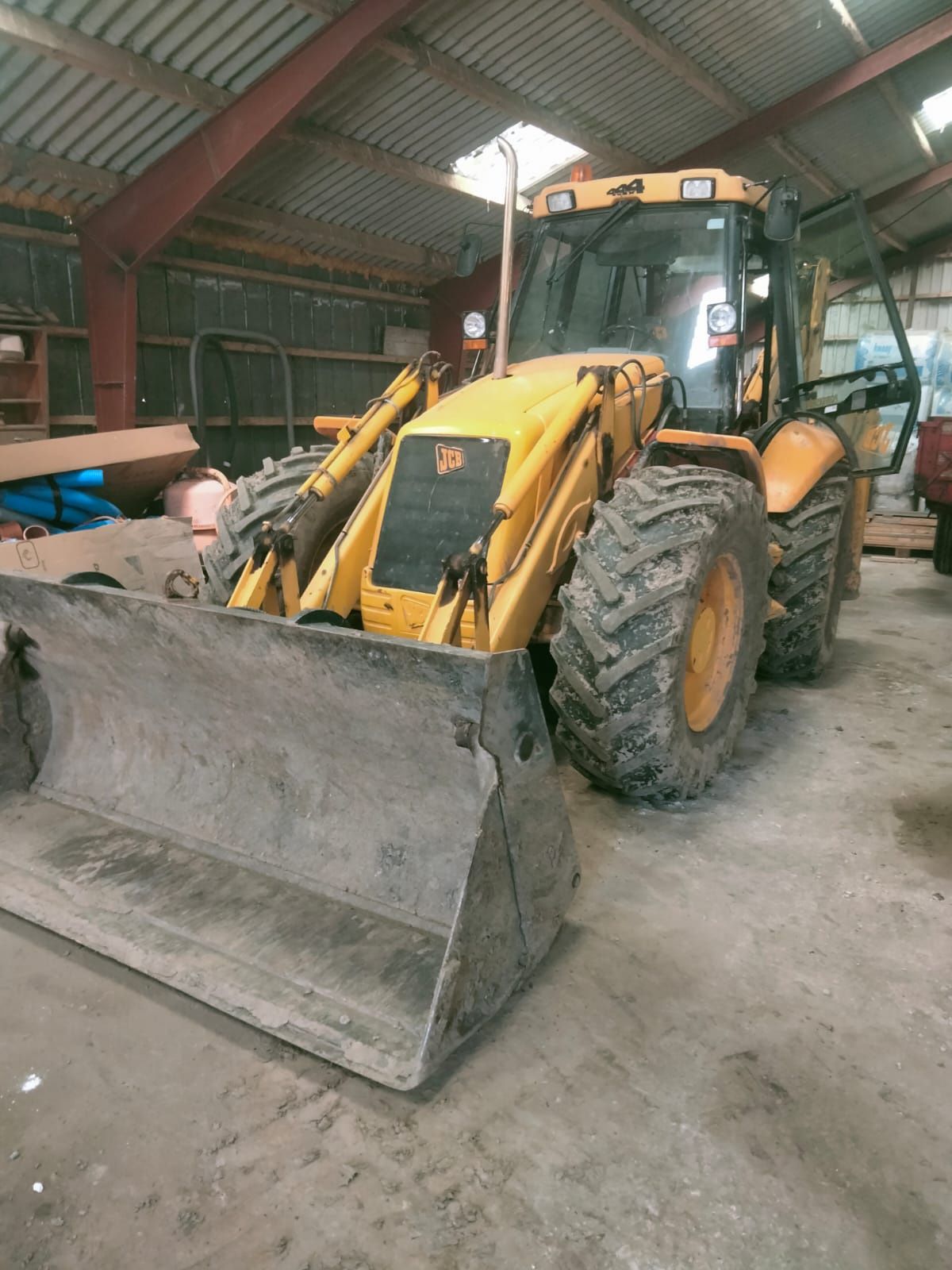 Koparko ładowarka jcb 4cx 530 70 manitou ulm 412 teleskop zamina rozli