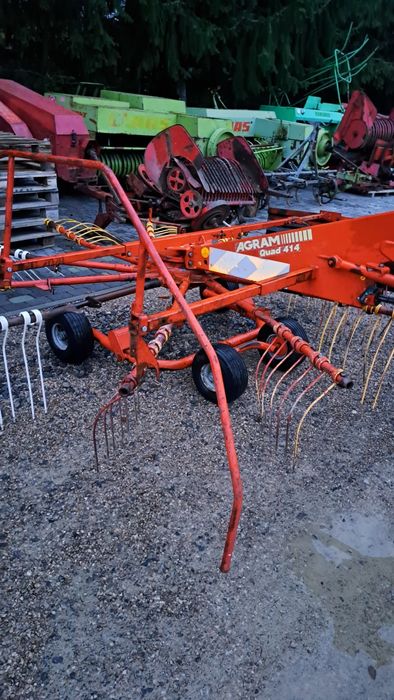 Zgrabiarka karuzela 4,14m sprawna oryginał warto