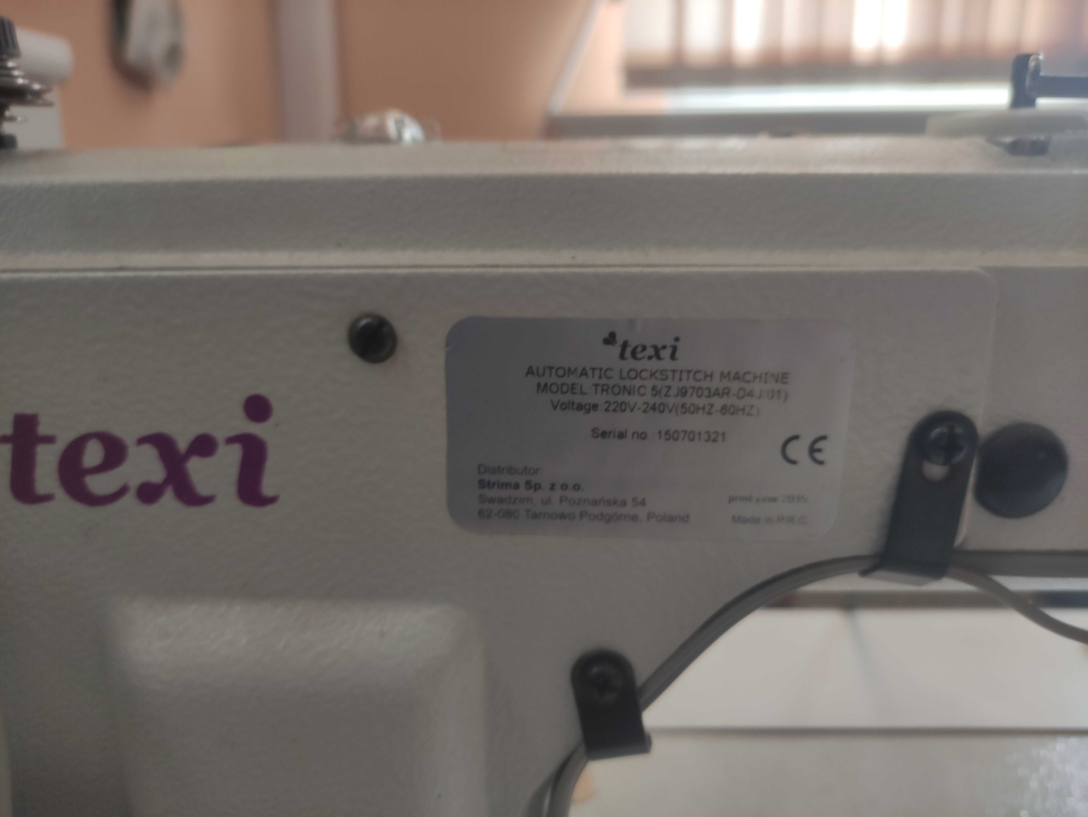Maszyna do szycia texi tronic 5