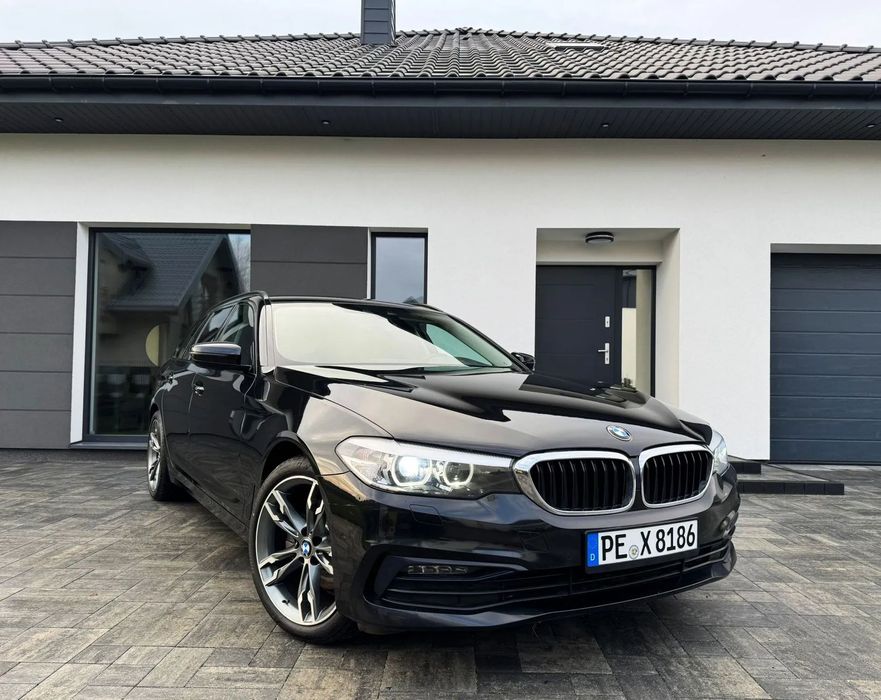 BMW Seria 5 2.0d190KM Fv-Vat23% Mpakiet Pół Skóry Koła 19cali Ambient FullLed