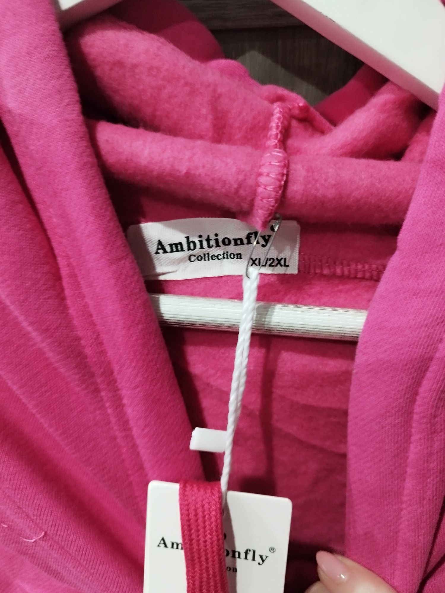 Okazja! Nowa! Bluza Ambitionfly fuksja rozmiar XL/XXL