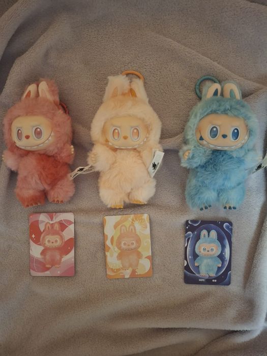 3x Maskotki Labubu 100% orginal