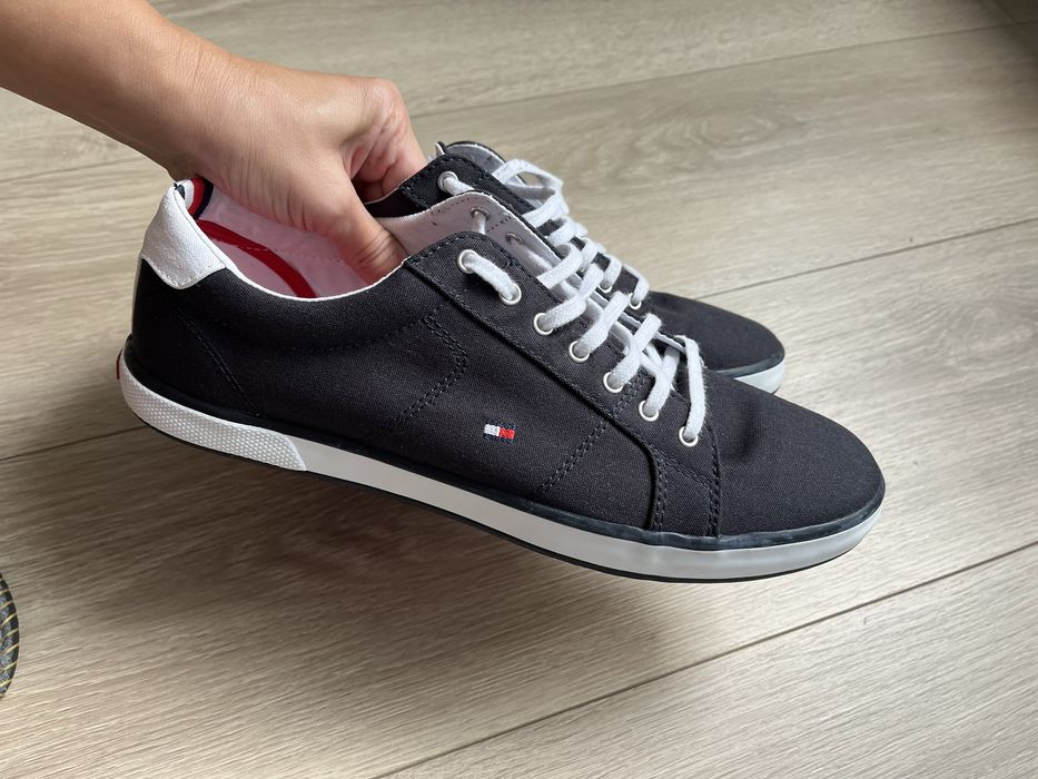 Кросівки кеди макасіни текстильні Tommy Hilfiger