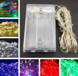 Lampki LED 10m 3xAA