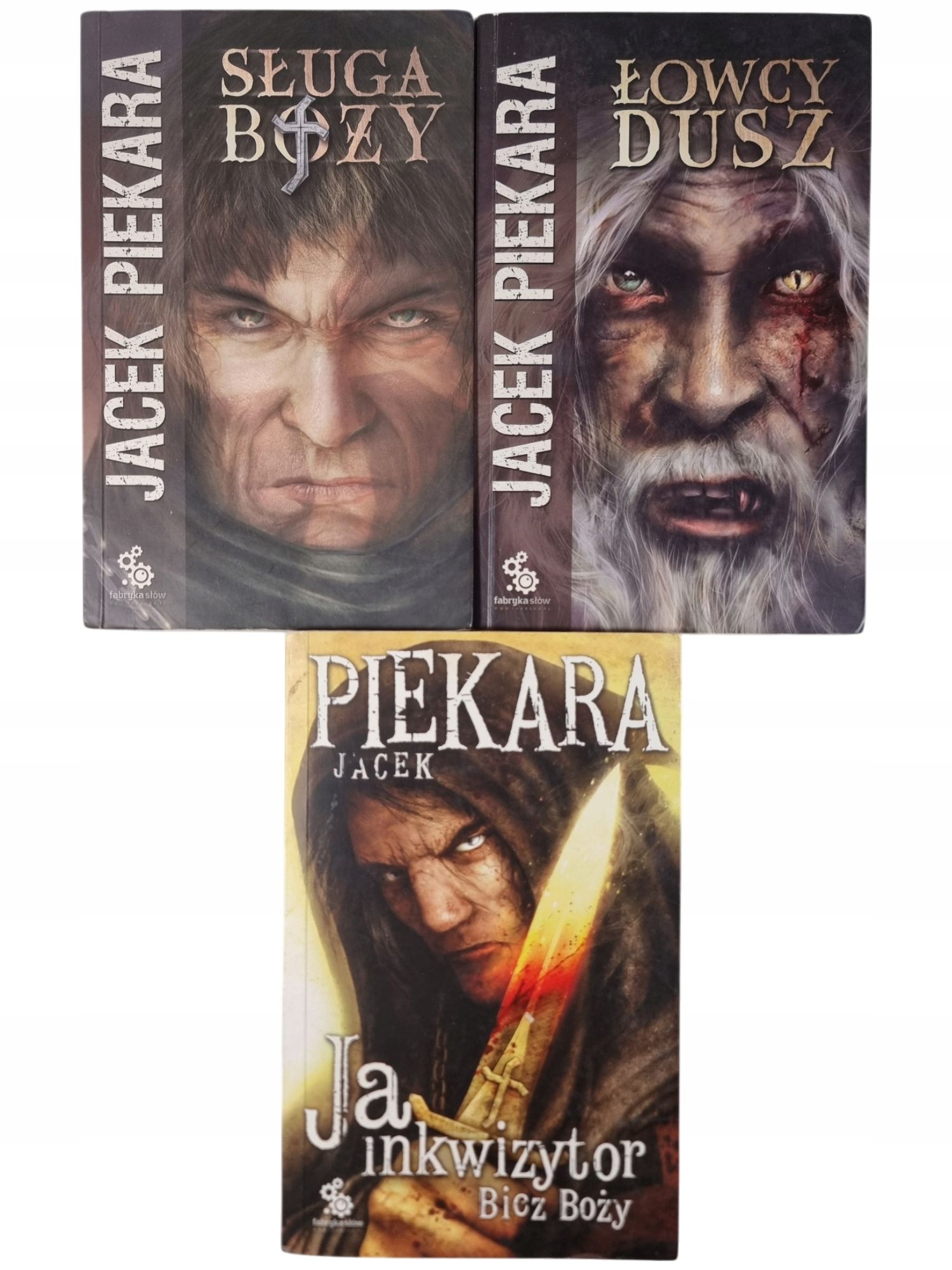 Cykl Inkwizytorski / zestaw 3 książek / Jacek Piekara