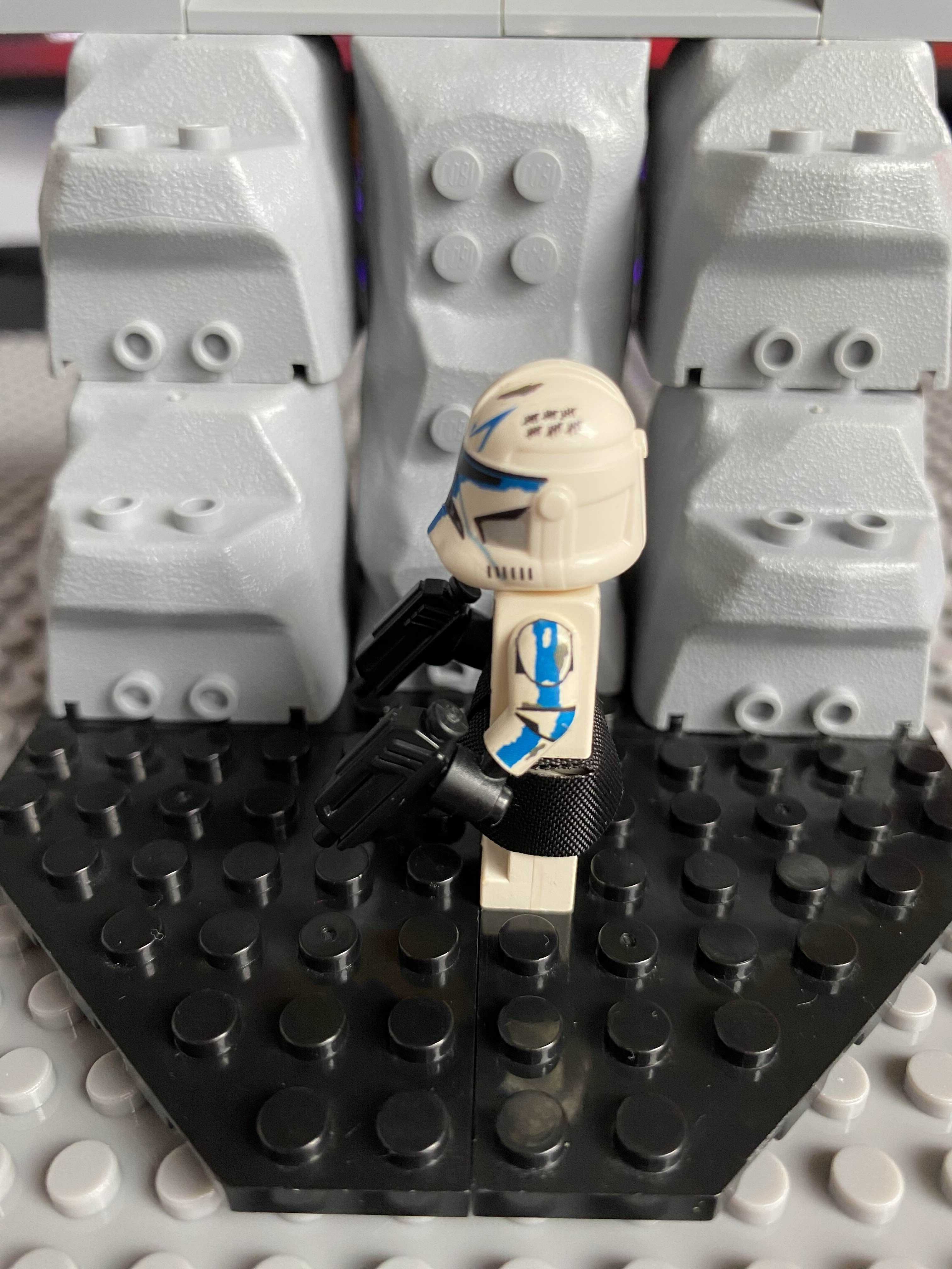 LEGO Star Wars Custom Clone Klon Captain Rex Battle Scared 501st