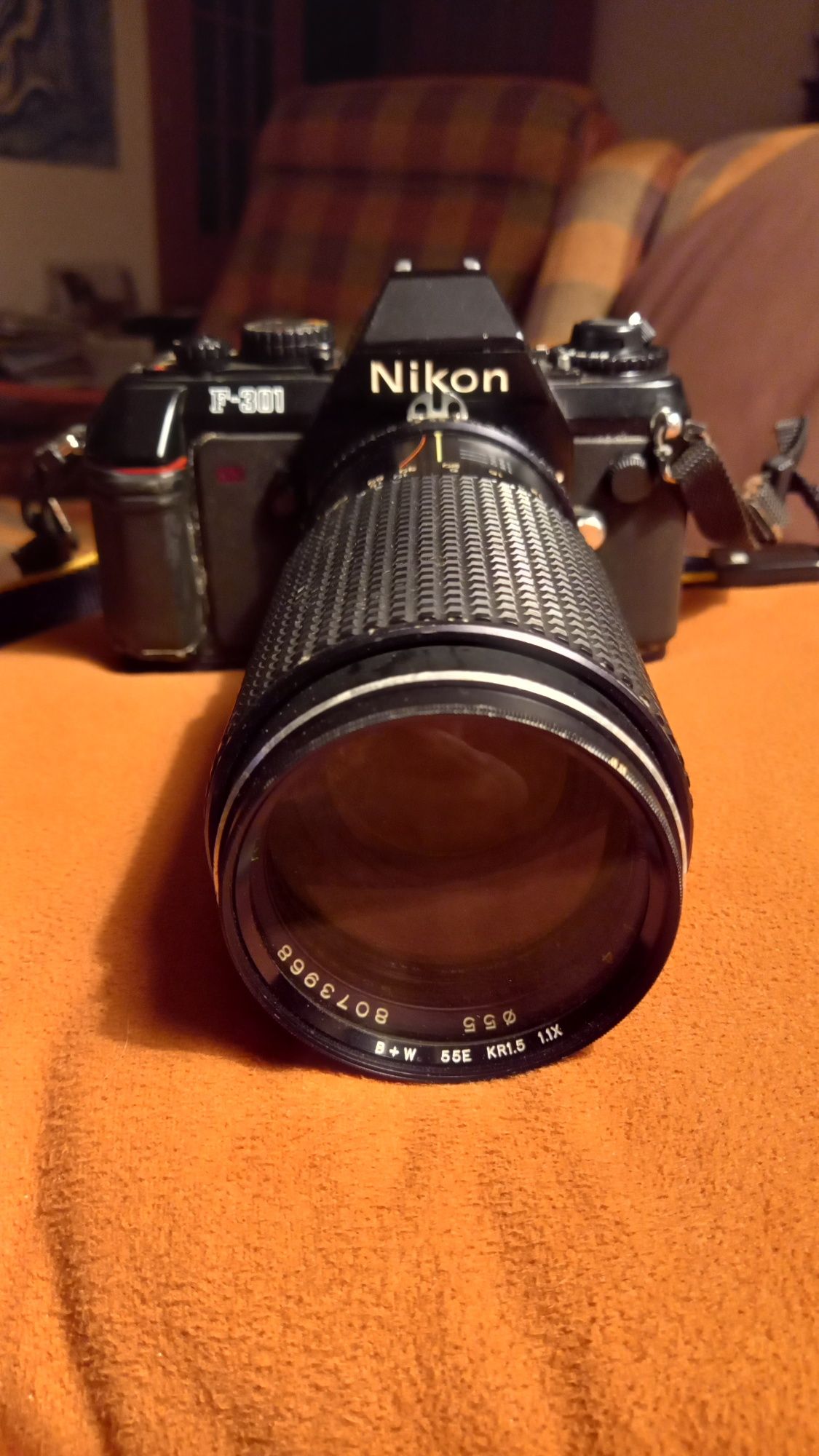 Máquina fotográfica analógica
