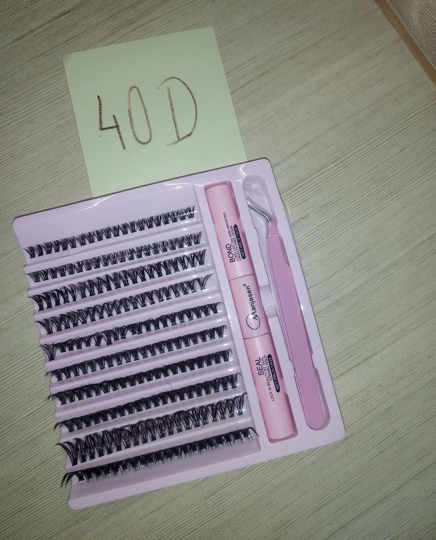 Zapas kępek do robienia rzęs #Kępki 4D #Eyelashes #rzęsy bondingowe
