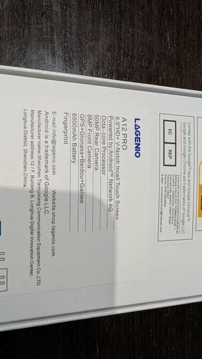 Smartphone Lagenio A12 Pro