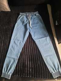 Joggery Diamante Jasny Jeans rozmiar M