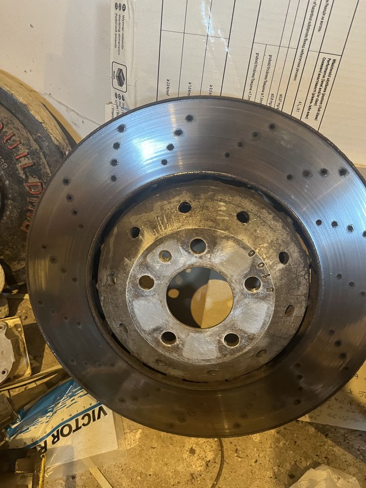 Zaciaki hamulce brembo audi rs6 c6 big brake