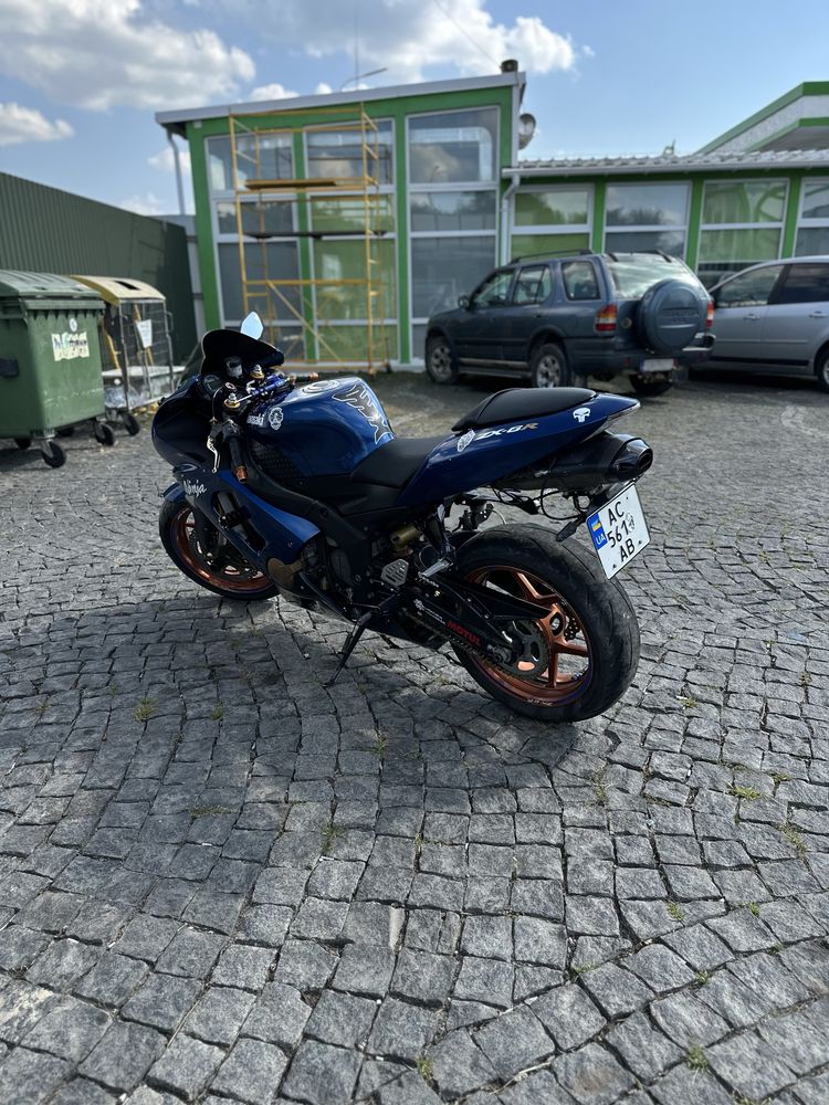 Обмін Kawasaki Ninja ZX6R 636 2005 на доках