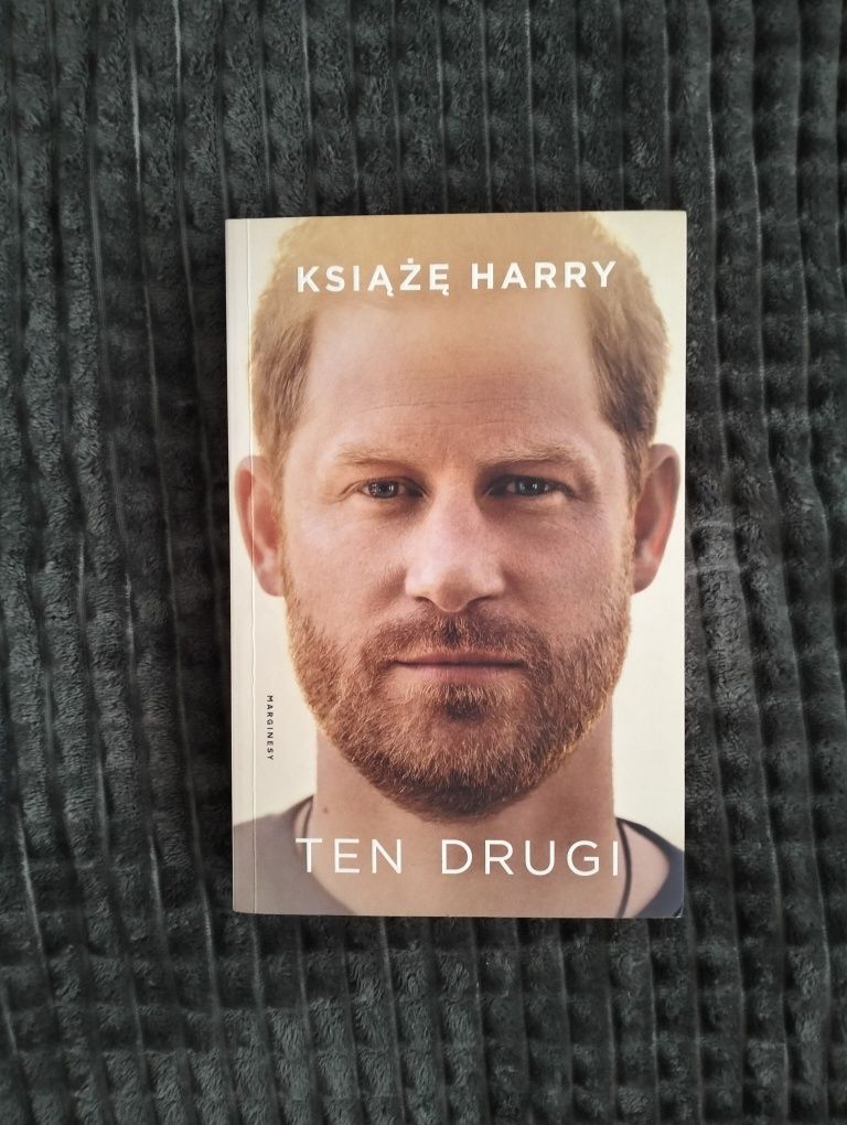 Książka "Ten drugi", Książę Harry, okładka miękka