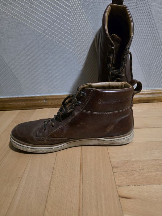 Чоловічі шкіряні чоботи Clarks