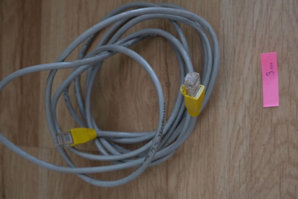 kabel sieciowy Ethernet RJ45 o długości 1.5m/ 2m/ 3m